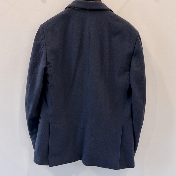 Faconnable navy men’s blazer with removable quilted detailing size 50 - Picture 3 of 11